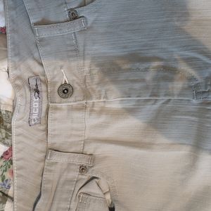 Chicos Platinum grey jeans size 1